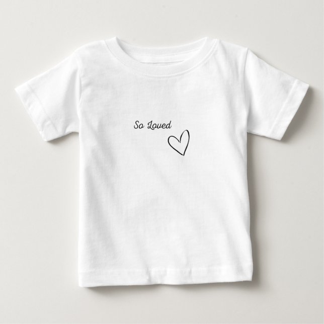 "So Loved" Kids Tee (Front)