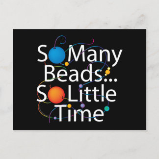 So Many Beads New Postcard