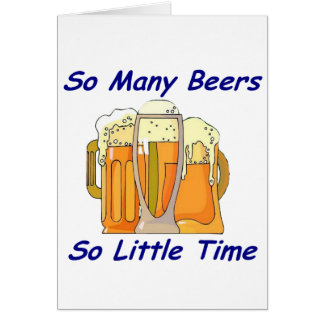 So Many Beers, So Little Time