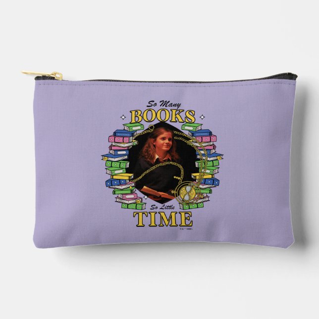 So Many Books, So Little Time Accessory Pouch (Front)