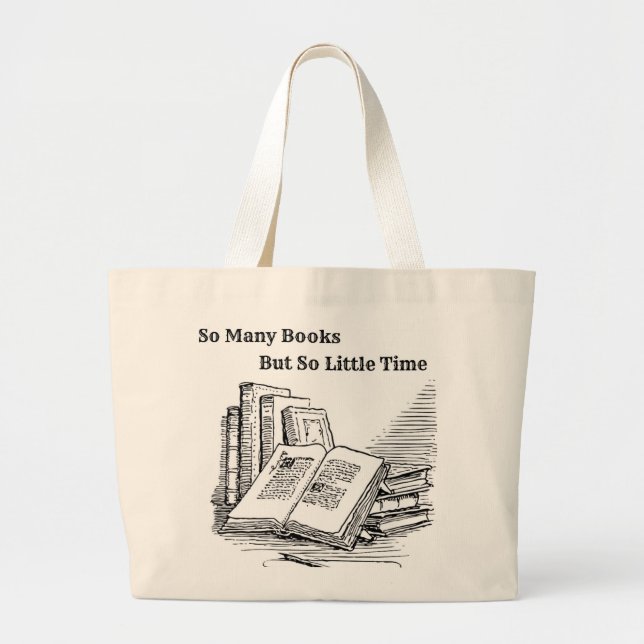 So Many Books Tote (Front)