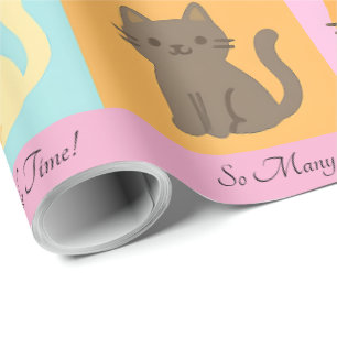So Many Cats so Little Time! Wrapping Paper