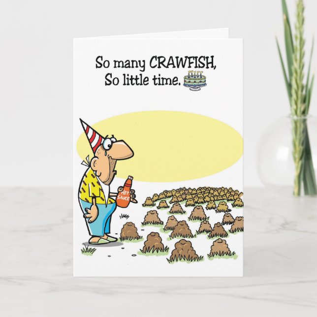 So many Crawfish Card (Front)