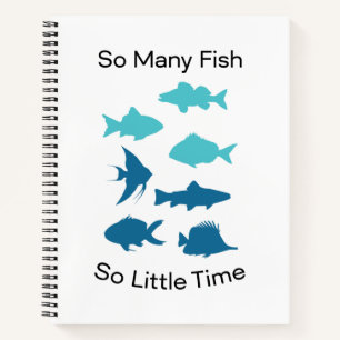So Many Fish Freshwater Notebook
