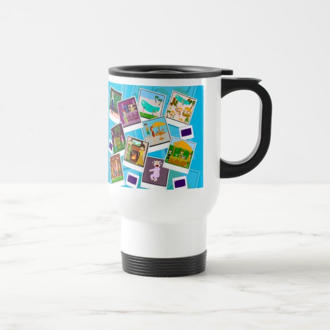 So many memories! travel mug (Right)