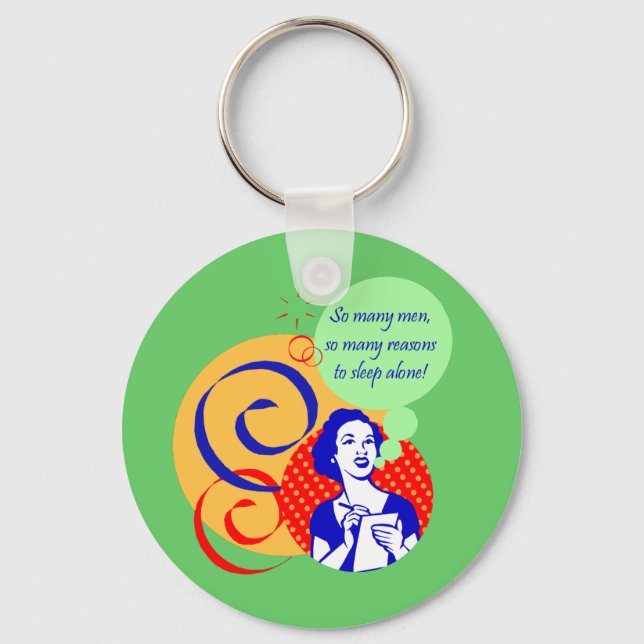 So Many Men. Key Ring (Front)