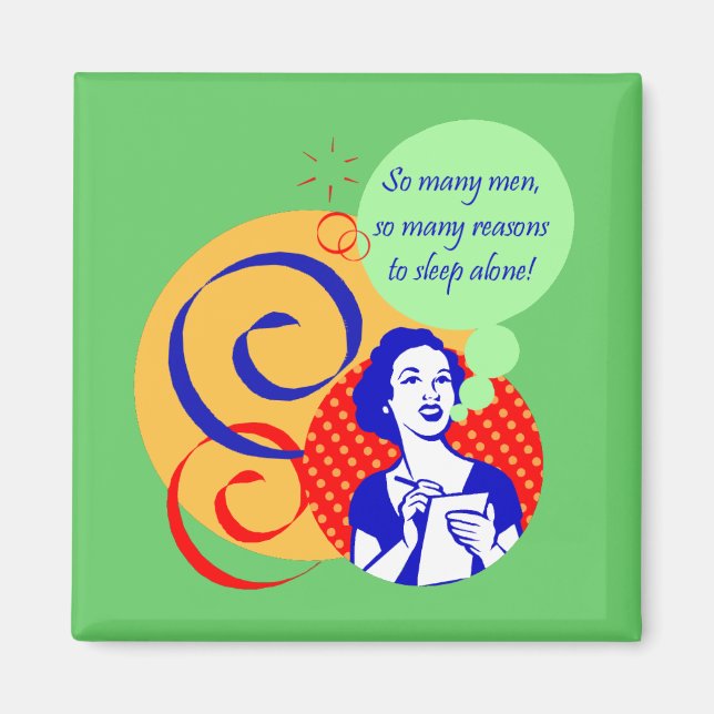 So Many Men Magnet (Front)