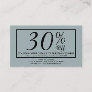 so many thank yous coupon card