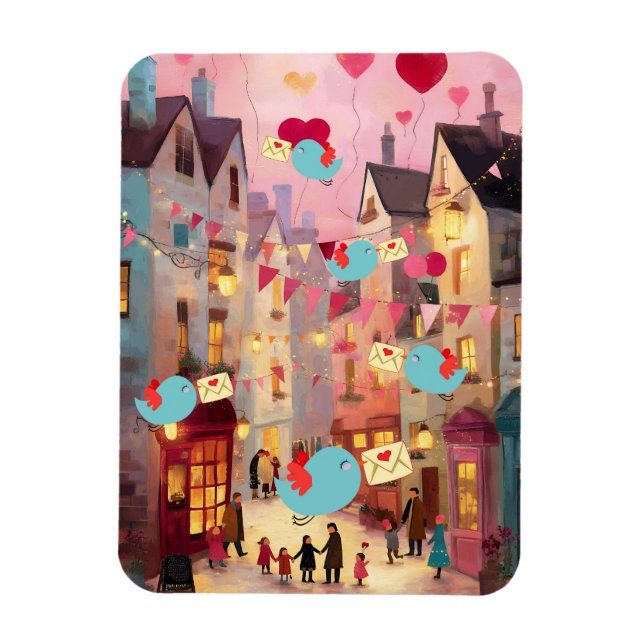 SO MANY VALENTINES FOR DELIVERY MAGNET (Vertical)