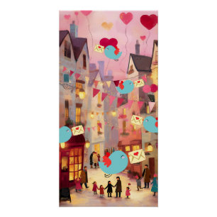 SO MANY VALENTINES FOR DELIVERY POSTER