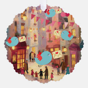 SO MANY VALENTINES FOR DELIVERY TREE DECORATION CARD