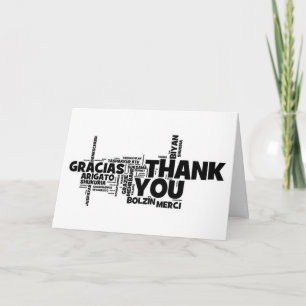 SO MANY WAYS AND SO MANY REASONS TO SAY THANK YOU CARD