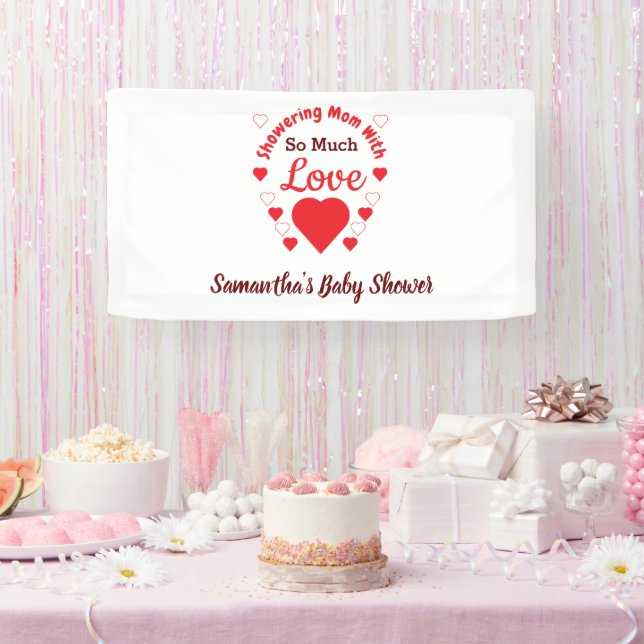 So Much Love Baby Shower Banner (Party)