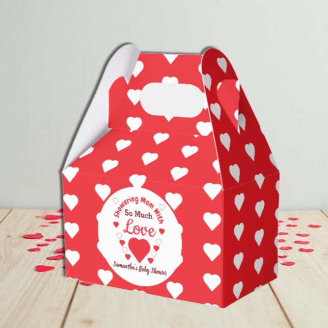 So Much Love Baby Shower Favour Box (Creator Uploaded)
