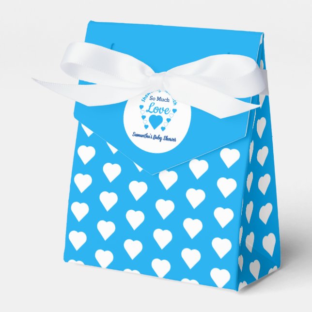 So Much Love Baby Shower Favour Box (Front Side)