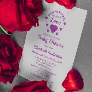So Much Love Baby Shower Invitation