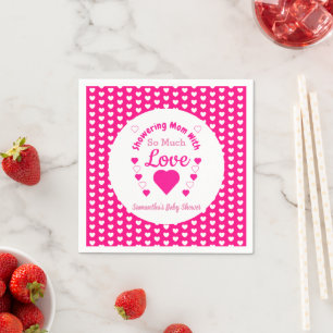 So Much Love Baby Shower Napkin