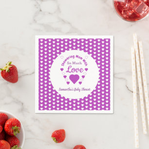 So Much Love Baby Shower Napkin