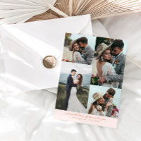 So Much Love Elegant Wedding Photo Peach