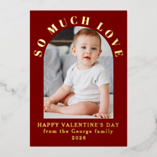 So Much Lovely Baby Valentine's Day Modern Red