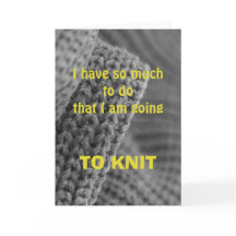 So much to do..., greeting card