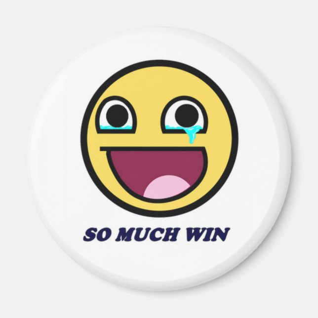 So Much Win Magnet (Front)