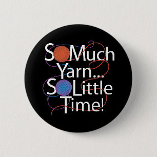 So Much Yarn 6 Cm Round Badge