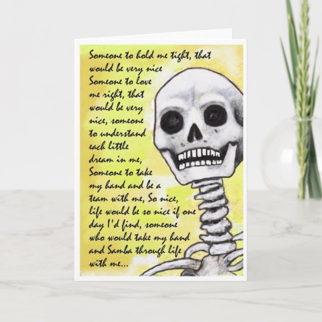 So Nice...Samba Song Greeting Card (Front)