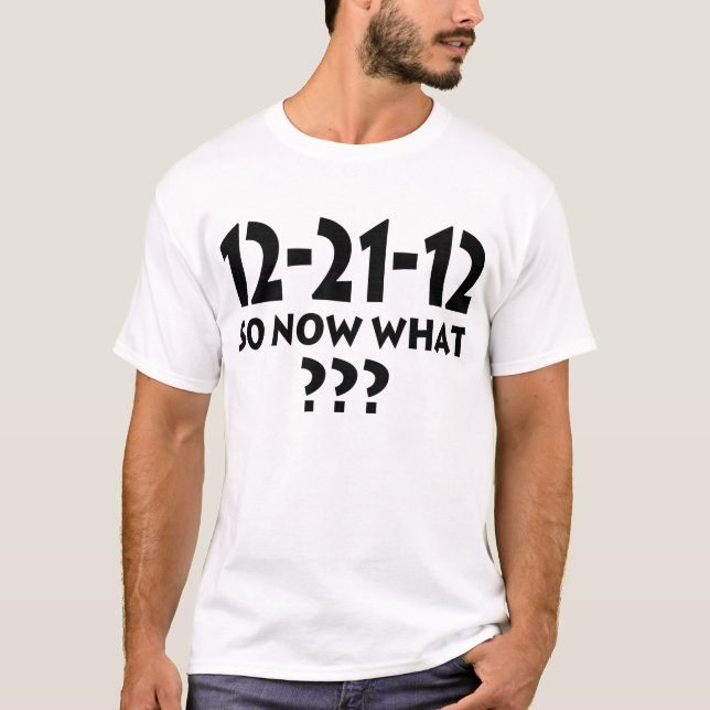 So Now What? T-Shirt (Front)