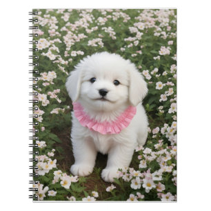 so pretty doggy notebook