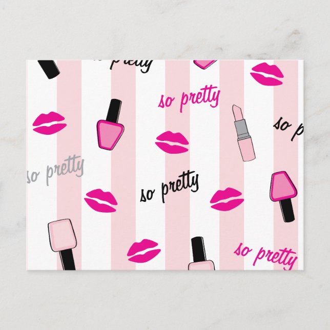 So Pretty Postcard (Front)