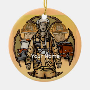 So Ready Firefighters  ornament