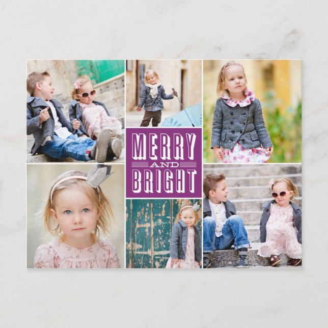 SO RETRO | HOLIDAY POST CARD (Front)