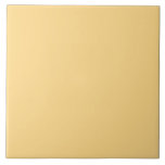 So Saffron Yellow Ceramic Tile<br><div class="desc">This Tile color is called "So Saffron." A creamy pale yellow in color and a lovely tile for wall decor in your home. A lovely tile for a kitchen wall or splash-back. It can be used anywhere in the home but not out in direct sunlight or freezing weather.</div>
