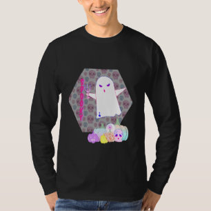 So Super Spooky Spooky Season Pastel Goth Ghost T-Shirt