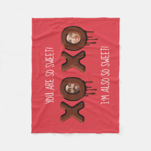 SO SWEET! Personalized Funny Valentine's Day Fleece Blanket
