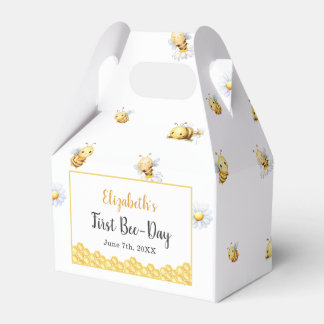 So Sweet To Bee Birthday Favour Box