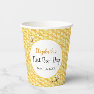 So Sweet To Bee Birthday Paper Cups
