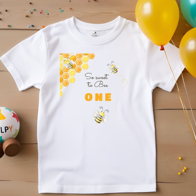 So sweet to bee kids birthday baby T-Shirt (Creator Uploaded)