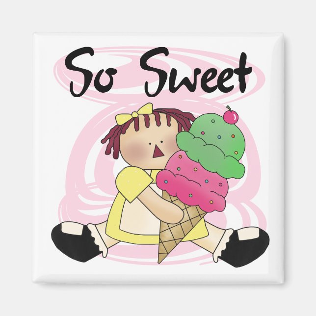 So Sweet Tshirts and Gifts Magnet (Front)