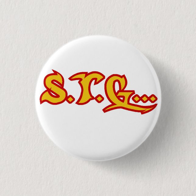 So They Go... ROCK  Button white inttls (Front)
