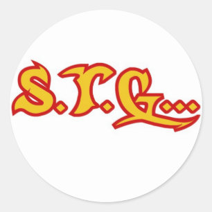 So They Go... ROCK WHITE Intils Stickers