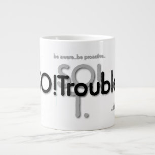 SO!Trouble logos and tag lines Large Coffee Mug