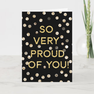 So Very Proud of You Graduation Congratulations Card