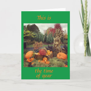 SO VERY "THANKFUL" FOR YOU AT THANKSGIVING HOLIDAY CARD