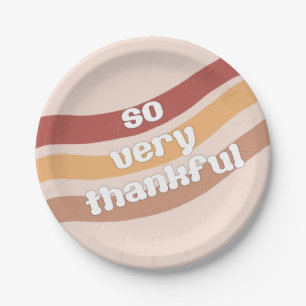 So Very Thankful Paper Plates