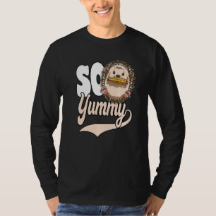 So Yummy Corn Hedgehog Hedgehog Food T-Shirt