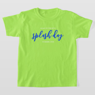 Soak Up the Fun! Ultramarine Splash Day Event  T-Shirt
