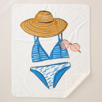 Soak up the Sun - Blue Swimsuit 2