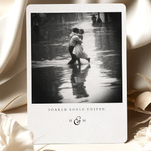 "Soaked Souls United" Photo Thank You Card